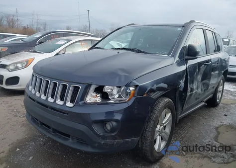 2014 Jeep Compass Sport z USA, uszkodzony, nr VIN 1C4NJDBB7ED828751
